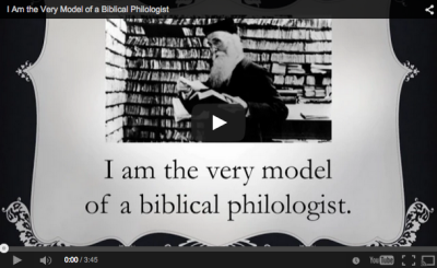 Biblical philologist video funny