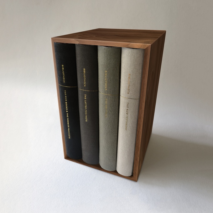 bibliotheca bible beautiful minimal elegant book set image