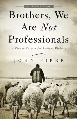Book cover of Brothers, We Are Not Professionals by John Piper