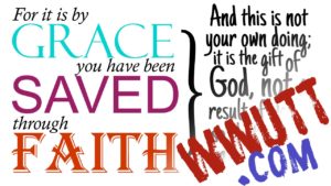 by grace you have been saved through faith