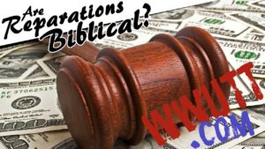what does bible say about reparations